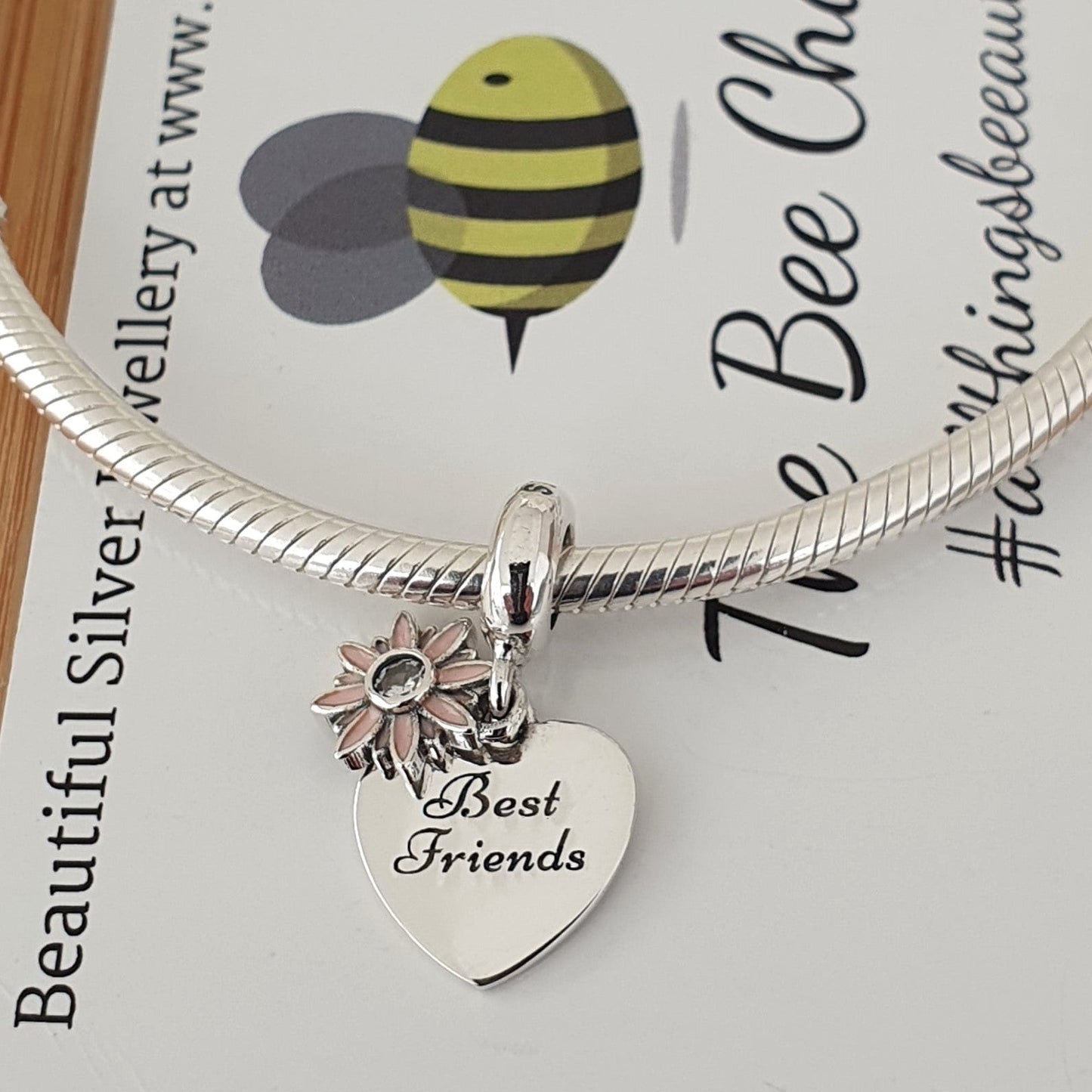 Best Friends Charm - The Bee Charm