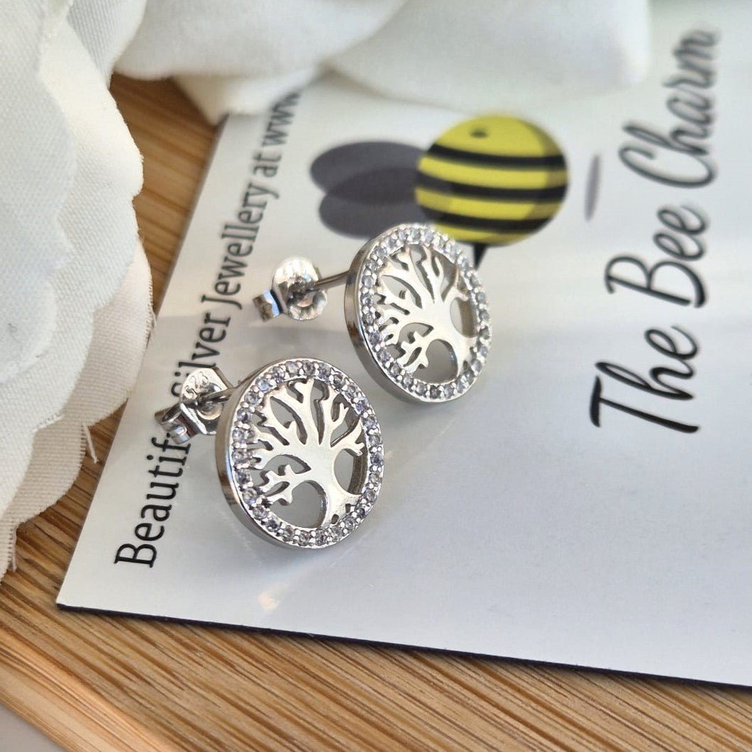 Family Tree Earrings - The Bee Charm