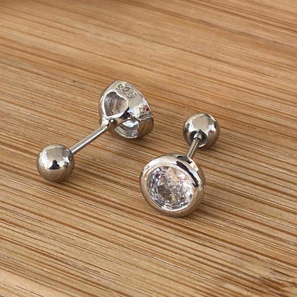 Framed Crystal Studs - The Bee Charm