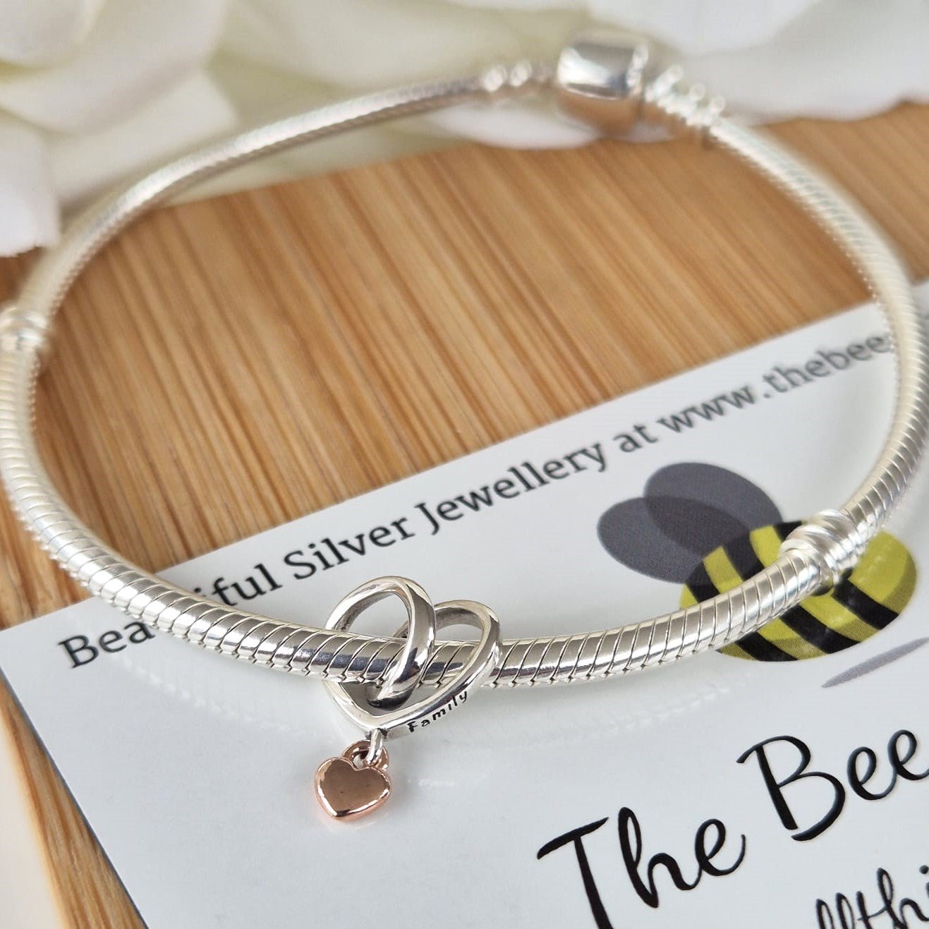 Heart Of The Family Charm - The Bee Charm