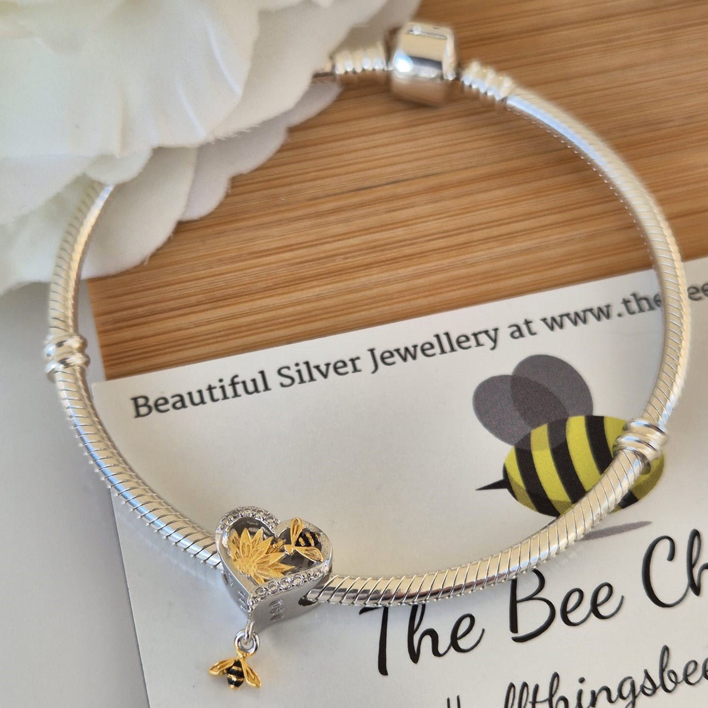 Honey Bee Charm - The Bee Charm