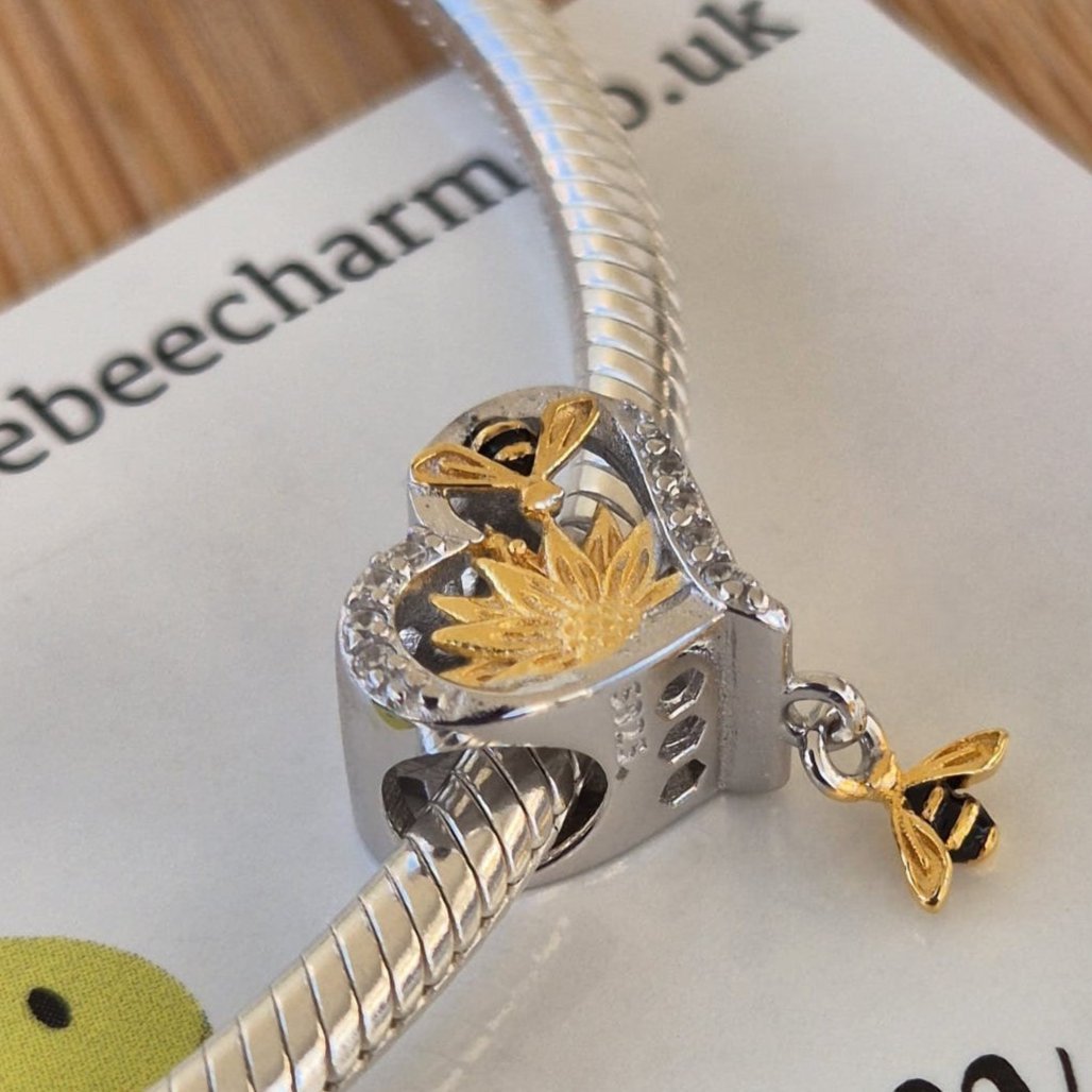 Honey Bee Charm - The Bee Charm