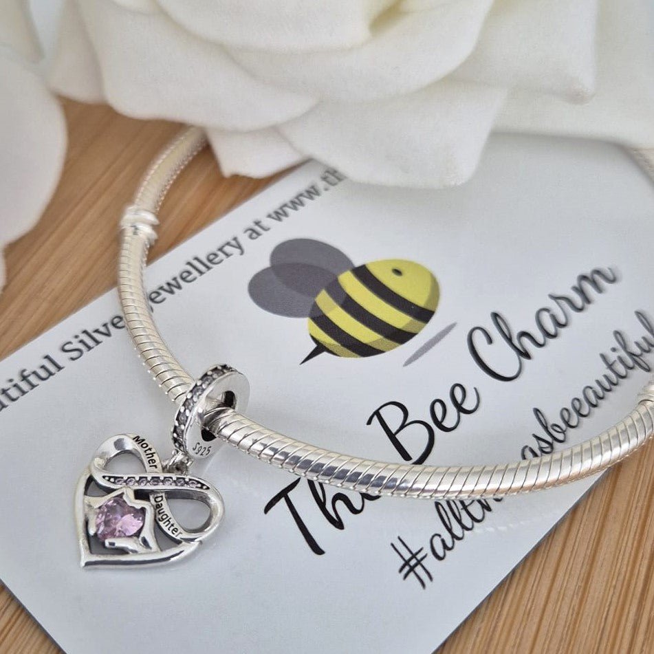 Mother and Daughter Charm - The Bee Charm