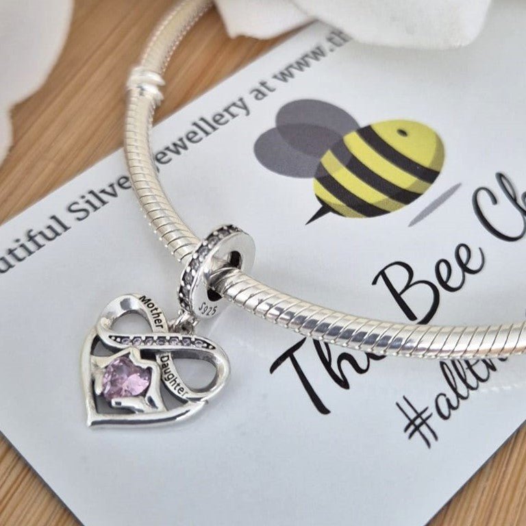 Mother and Daughter Charm - The Bee Charm