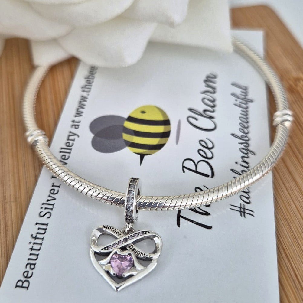 Mother and Daughter Charm - The Bee Charm