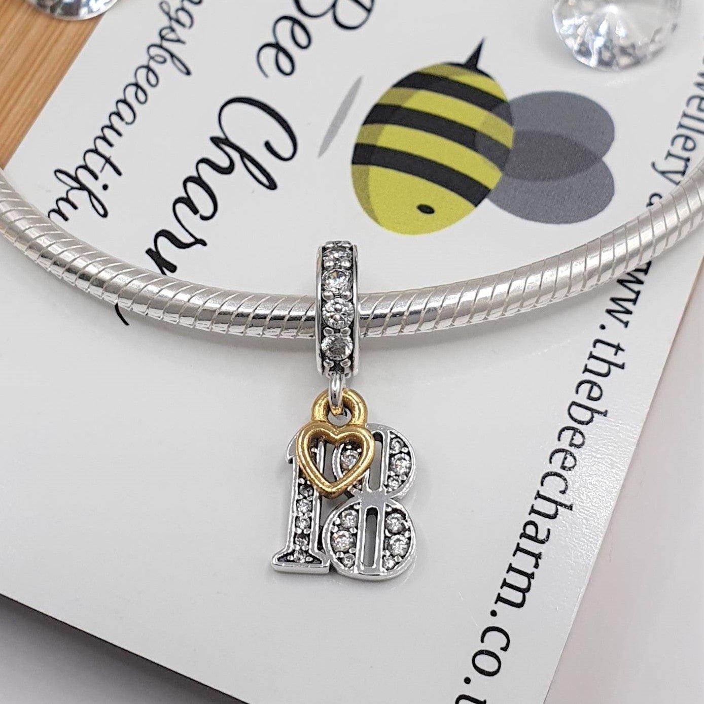 Pandora 18th online birthday charm