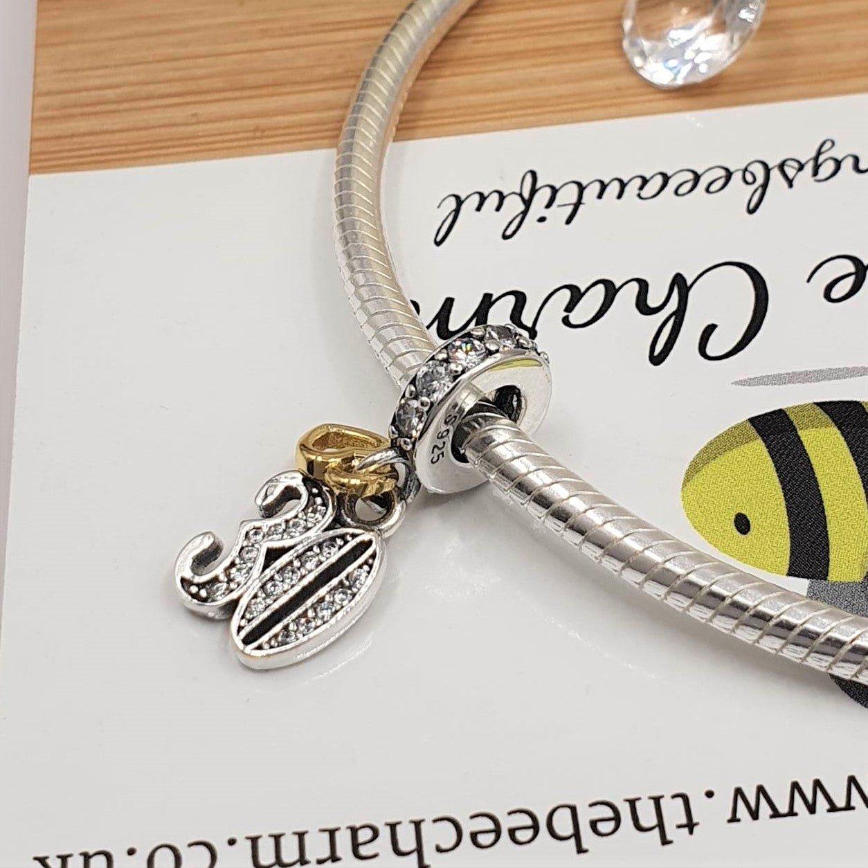 Pandora store 30th charm