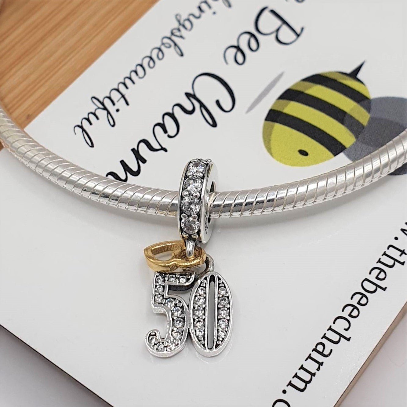 Links of london 50th sale birthday charm