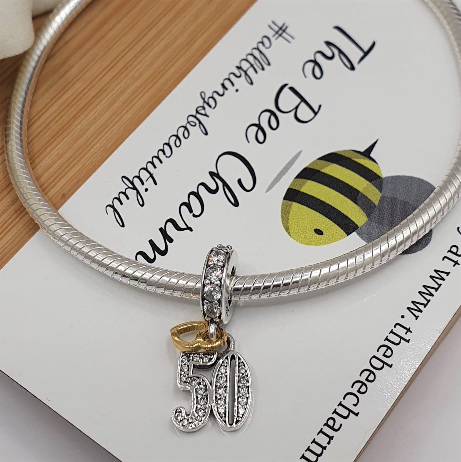 Links of london 50th sale birthday charm