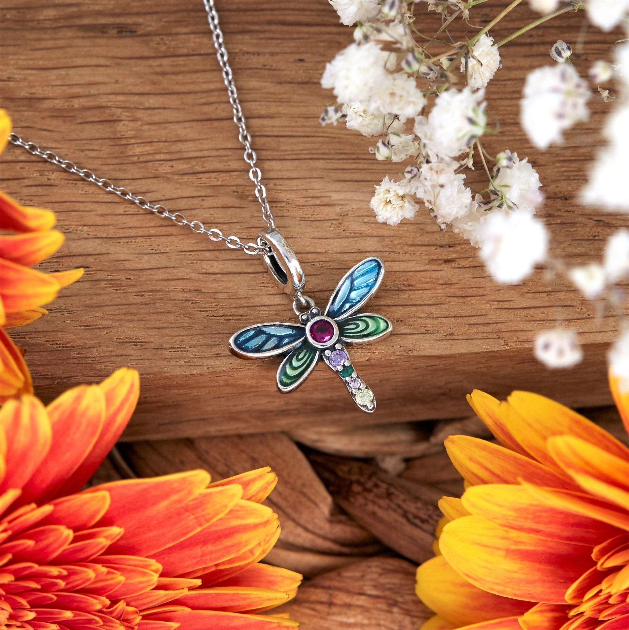 Pandora dragonfly pendant sale for sale