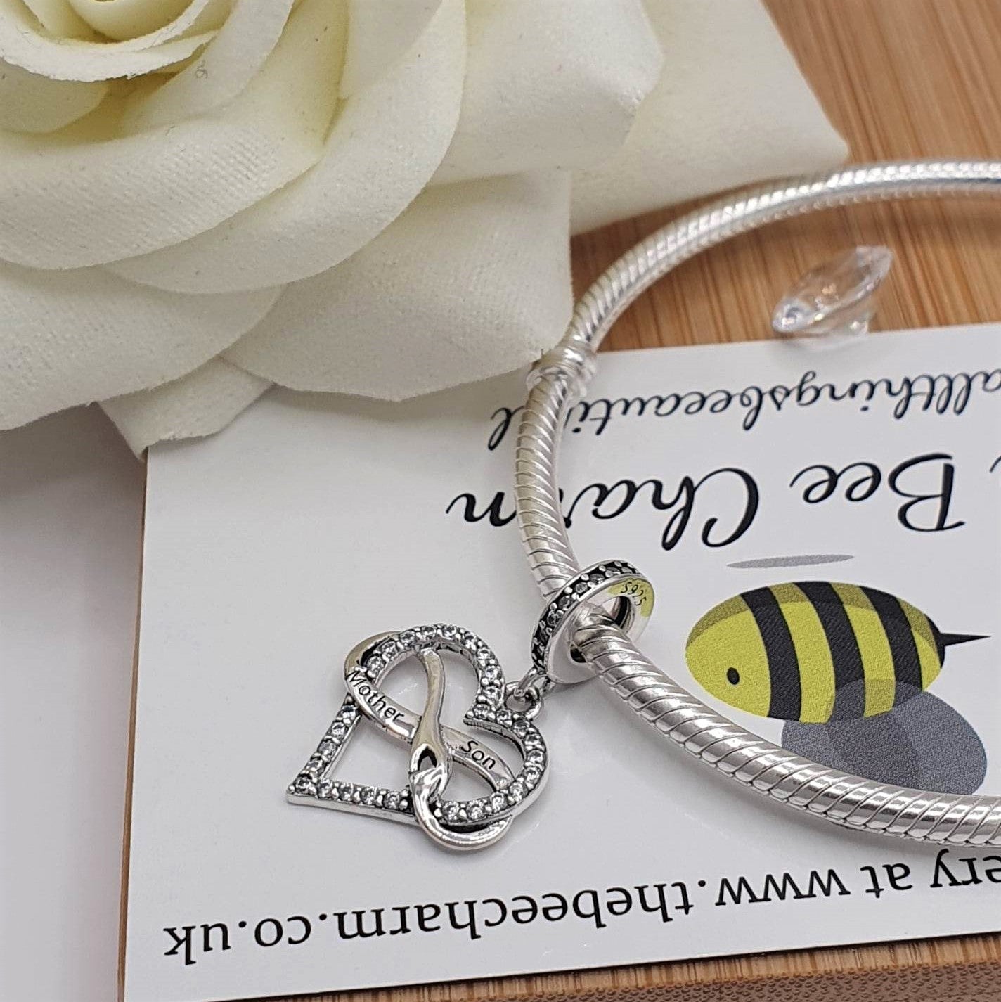 Buy Mother's Day Gift for Mother in Law, Mother of Groom Charm, Mother of  Bride Charm, Bracelet Necklace, From Daughter or Son in Law Online in India  - Etsy